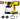 Mellif Brushless Cordless Paint Sprayer HVLP Brushless Spray Gun for DeWalt 20V MAX - FordWalt